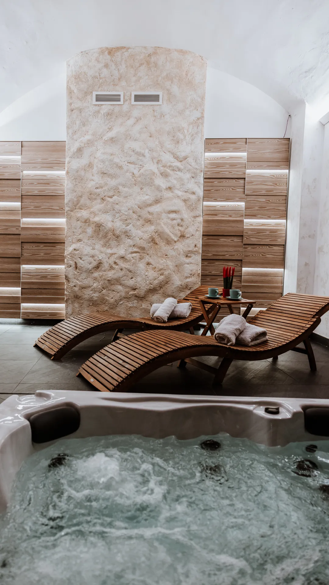 spa luxury privata biancomora crispiano vasca idromassaggio angolo relax
